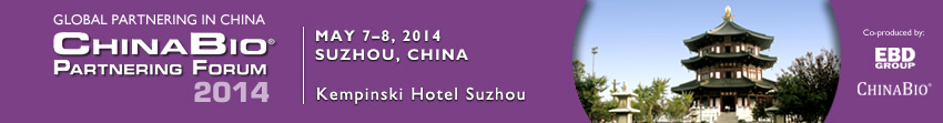 China Biopartnering 2014 Suzhou